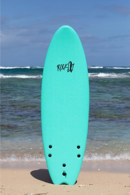Rock-It 6' Albert Performance Fish Soft Top Surfboard Surf Board, Foam Surfboard, Kids Surfboard, Adult Surfboard, Tabla De Surf, Beginner Surfboard