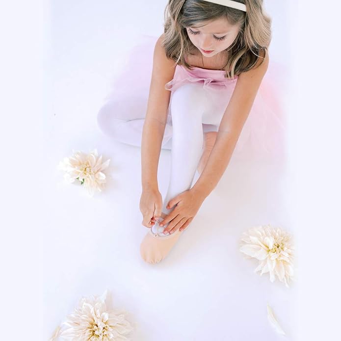 Stelle Ballet Shoes for Girls Toddler Ballet Slippers Soft Leather Boys Dance Shoes for Toddler/Little Kid/Big Kid