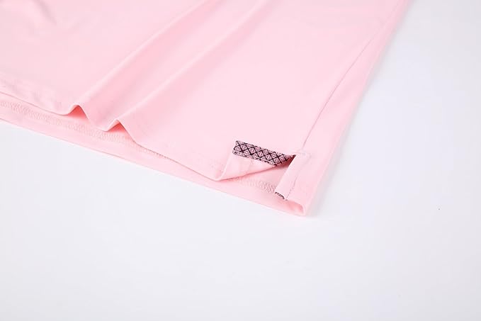 Alex Vando Mens Golf Shirt Moisture Wicking Quick-Dry Solid Short Sleeve Polo Shirts for Men