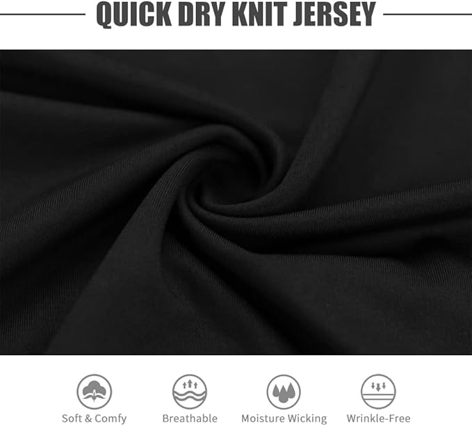 Zengjo Athletic Shirts for Men Short Sleeve Quick Dry Workout Running Gym Sport Exercise Tee Moisture Wicking