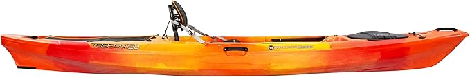 Wilderness Systems Tarpon 120 - Sit on Top Fishing Kayak - Premium Angler Kayak - Adjustable and Designed Seat - 12.3 ft