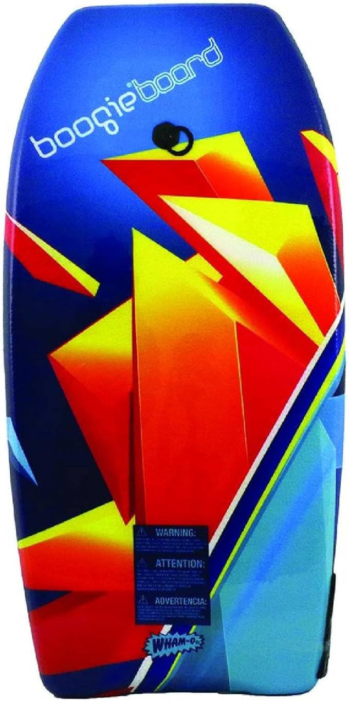 Wham-O Boogie Boards, 37" Body Board for Beach, Lightweight Bodyboard with Wrist Leash for Beginners and Training All Wave Conditions(1 Pack)