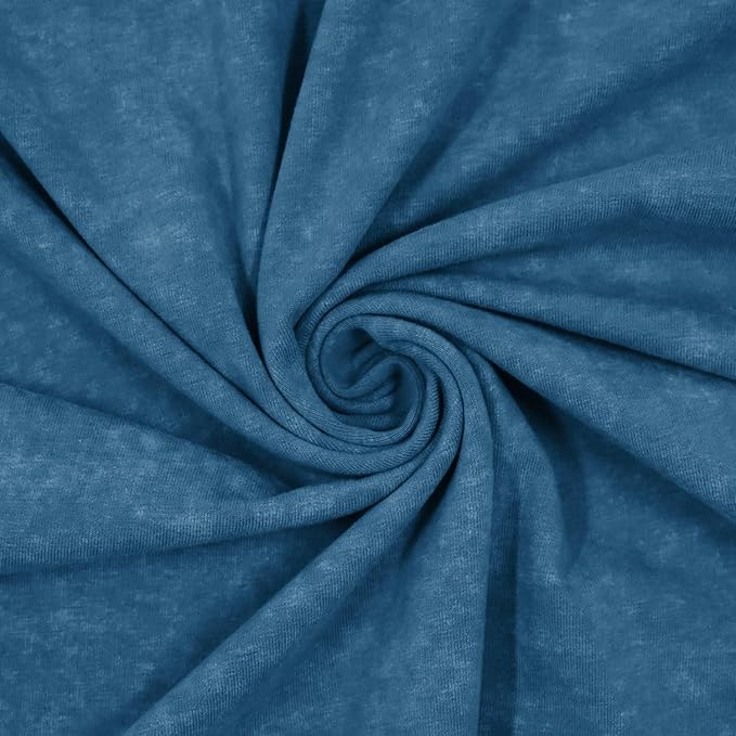 LOGEEYAR Men's Athletic Washed T-Shirts Basic Crew Neck Tees Tops Causal Distressed Cotton T Shirts for Men