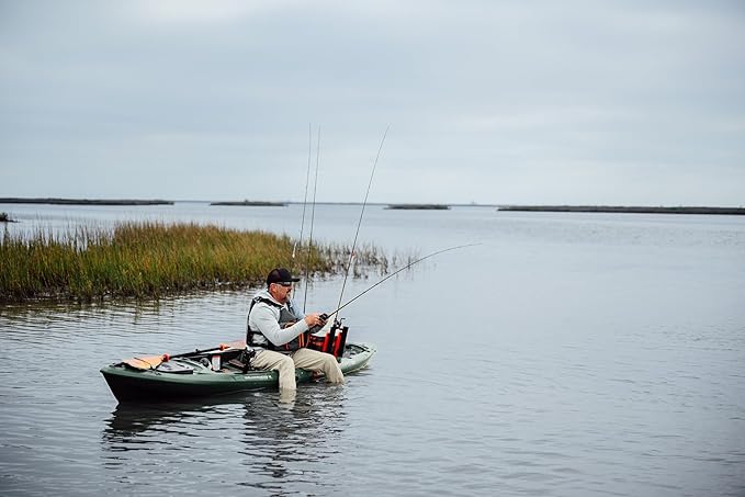 Wilderness Systems Tarpon 120 - Sit on Top Fishing Kayak - Premium Angler Kayak - Adjustable and Designed Seat - 12.3 ft