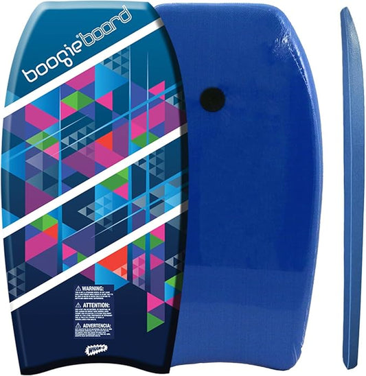 Wham-O Boogie Boards, 37" Body Board for Beach, Lightweight Bodyboard with Wrist Leash for Beginners and Training All Wave Conditions(1 Pack)