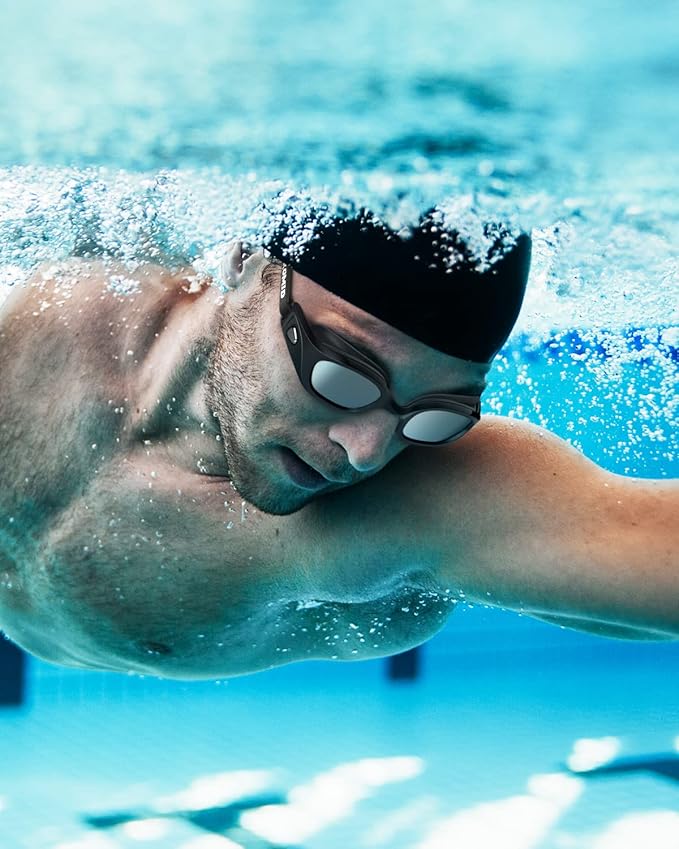 OMID Swim Goggles, P3 Anti-Fog Swimming Goggles for Men Women Anti-UV Goggles