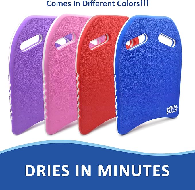 Aquapella Swimming Kickboard - One Size Fits All - A Great Training Aid for Children and Adults