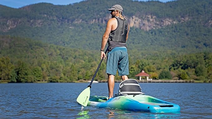 Perception Hi Life 11 | Sit on Top Kayak for Adults | Hybrid SUP Stand up Paddle Board Kayak | 11'