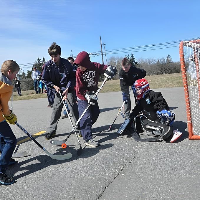 Premier Sports β 54β Junior Steel Street Hockey Goal β Portable Hockey Net for Indoor & Outdoor Use β Hockey Training Equipment