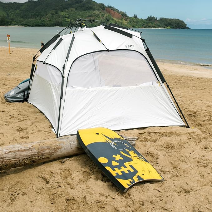 Veer Body Board - High Performance Adult or Child Sized Boogie Board - Bodyboard for Adults, Kids, Boys and Girls - Includes Premium Neoprene Tether with Two-Way Rotation