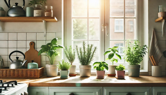 DIY Herb Garden in Your Kitchen Window