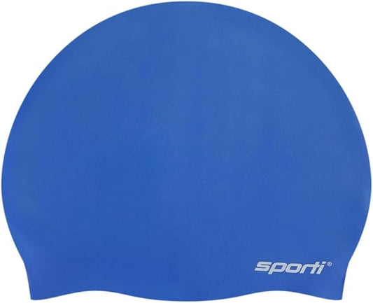 Sporti Silicone Swim Cap for Kids, Unisex Youth Swimming Cap, Protection Bathing Caps for Your Children, Aged 2-10