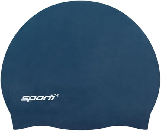 Sporti Silicone Swim Cap for Kids, Unisex Youth Swimming Cap, Protection Bathing Caps for Your Children, Aged 2-10
