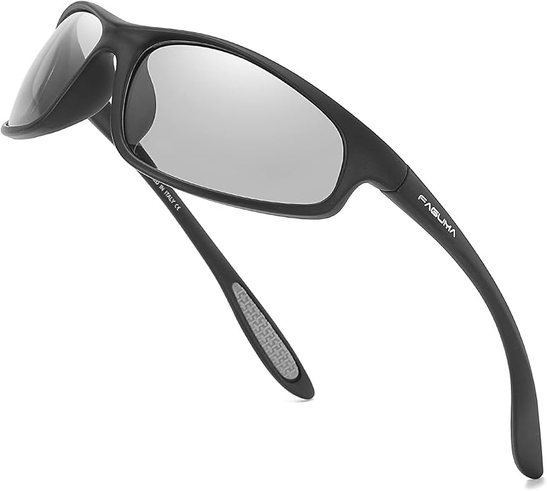 FAGUMA Polarized Sports Sunglasses For Men Cycling Driving Fishing UV400 Protection