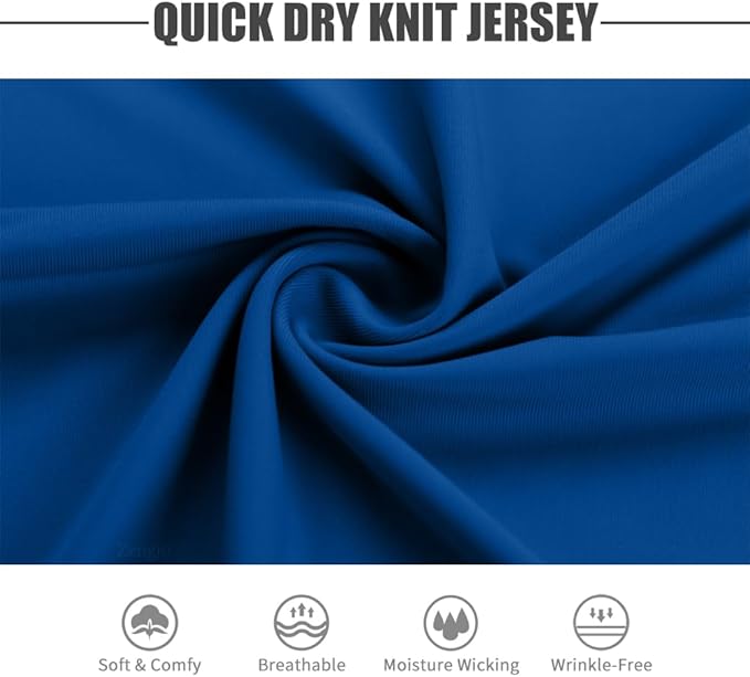 Zengjo Athletic Shirts for Men Short Sleeve Quick Dry Workout Running Gym Sport Exercise Tee Moisture Wicking