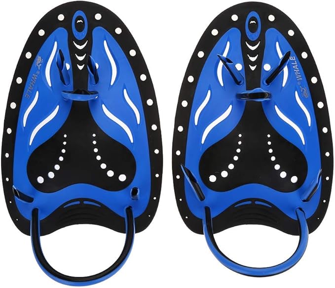 Swim Fins, Adjustable Kids Flippers for Swimming, Professional Swim Hand Paddles, Flat Paddles for Kids, Children, Men, Women