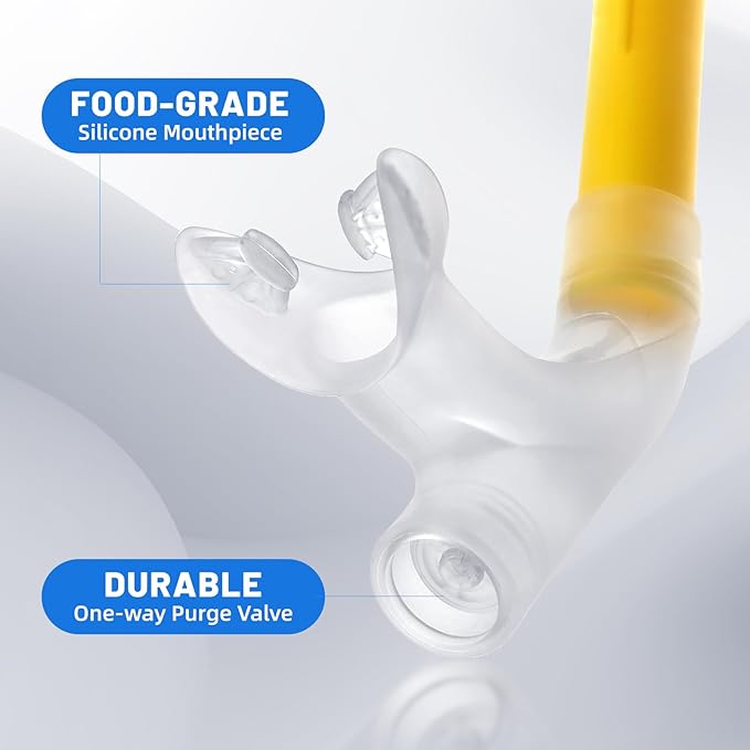 Supertrip Adult Lap Swim Snorkel for Training and Snorkeling