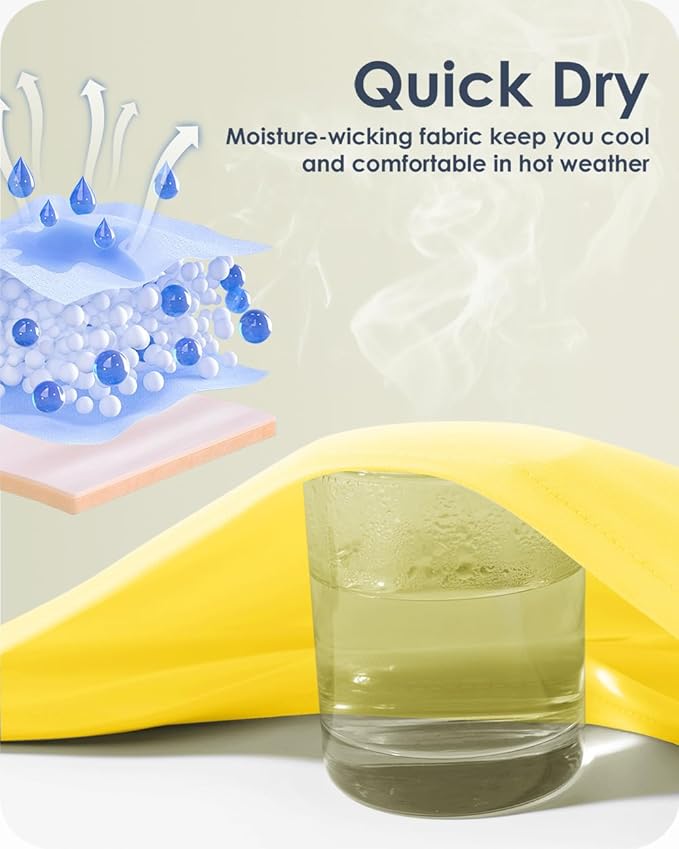 Boladeci Men's Swim Shirt Short Sleeve UPF 50+ Sun Protection SPF UV Moisture Wicking Lightweight Quick Dry Rash Guard