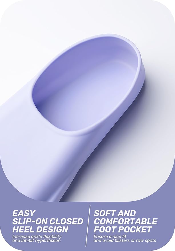 CAPAS Swim Training Fins Comfortable Silicone Lap Swimming Short Blade Floating Flippers with Mesh Bag for Adult Men Women Build Leg Strength