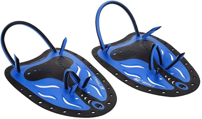 Swim Fins, Adjustable Kids Flippers for Swimming, Professional Swim Hand Paddles, Flat Paddles for Kids, Children, Men, Women