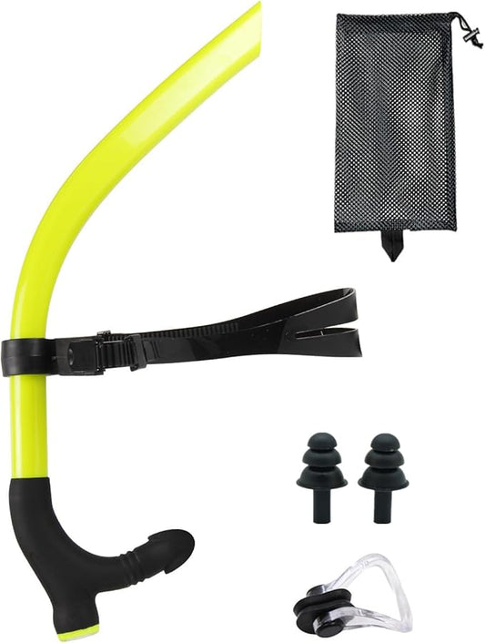 Snorkel Swim Training Practice Freestyle Learn to Swim for Pool Swimming and Open Water Snorkeling