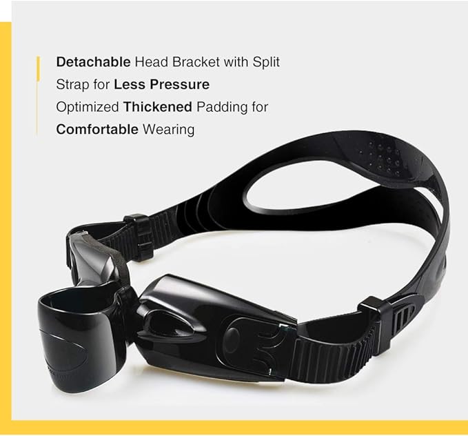 ZIONOR Snorkel Lap Swimming Swimmer Training Diving Snorkeling Comfortable Mouthpiece One-Way Purge Valve for Pool Open Water