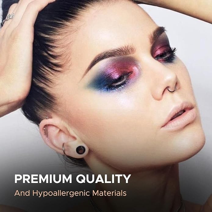 BodyJ4You 37PC Ear Stretching Kit - Beginner Gauges 14G-00G Starter Set - Aftercare Balm Wax - Steel Tapers Single Flare Plugs Screw Fit Tunnels - Women Eyelet Mens Earrings Expander Piercing Jewelry