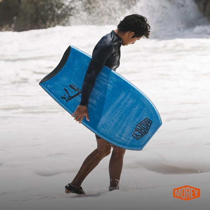 Morey Mach 7X 41.5-42.5" Bodyboard - Choose Size and Color (Blue/Red, 41.5")