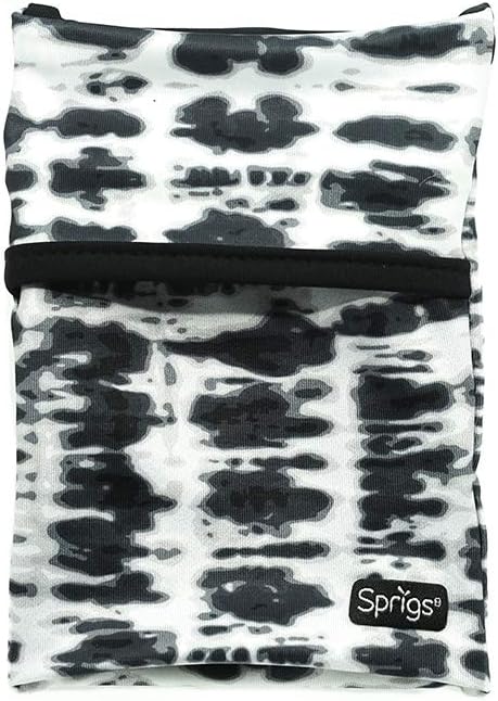 Sprigs Banjees 2 Pocket Wrist Wallet/Wrist Band/Wrist Pocket for Travel, Walking, & Running. Wallet Pouch That Holds Cash, Card, ID's, and More