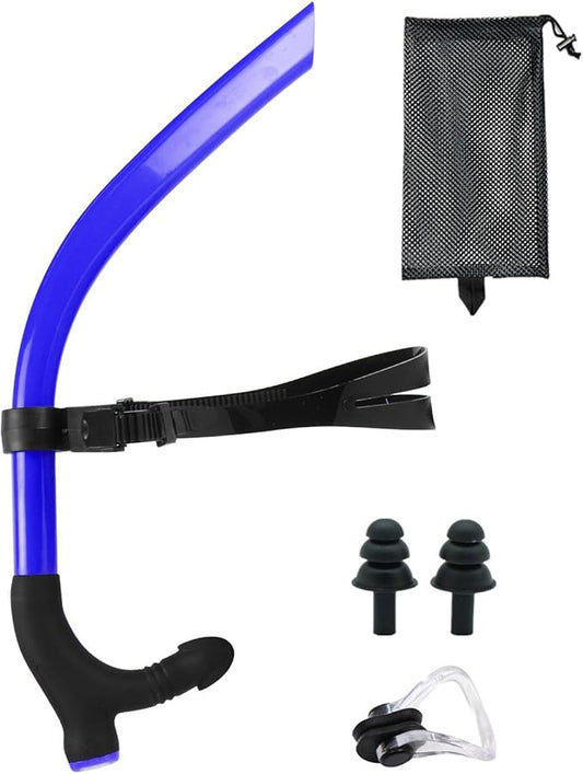 Snorkel Swim Training Practice Freestyle Learn to Swim for Pool Swimming and Open Water Snorkeling