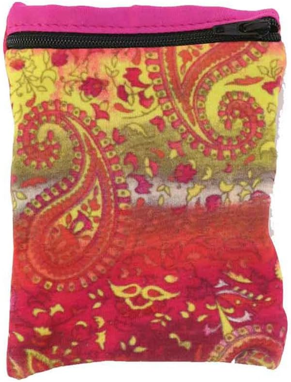 Sprigs Banjees 2 Pocket Wrist Wallet/Wrist Band/Wrist Pocket for Travel, Walking, & Running. Wallet Pouch That Holds Cash, Card, ID's, and More