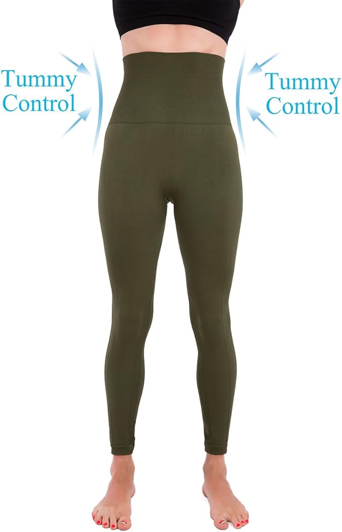 Activewear Thick High Waist Tummy Compression Slimming Body Leggings Pant