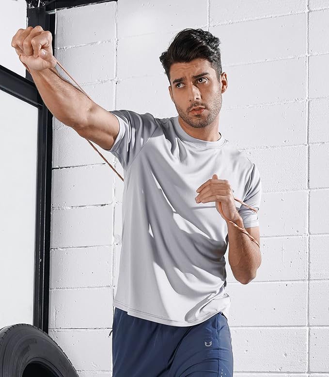 NORTHYARD Men's UPF 50+ Sun Protection Shirts Swim SPF UV Quick Dry Short Sleeve T-Shirts for Athletic Fishing Rash Guard