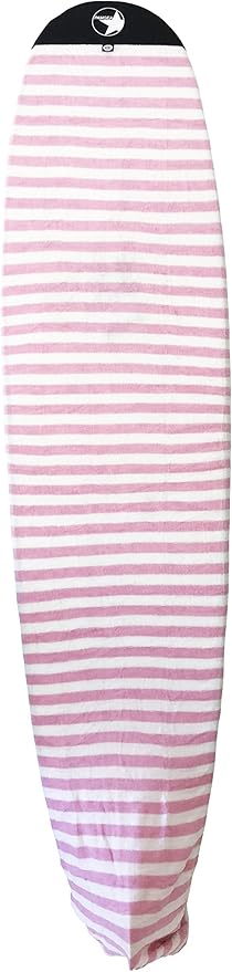 Surf Squared Surfboard Sock Cover and Paddleboard Cover - Lightweight Stretch Protective Surfboard Bag - Surfing Accessories - Shortboard, Longboard, Hybrid, Wakesurf, Standup Paddleboard SUP