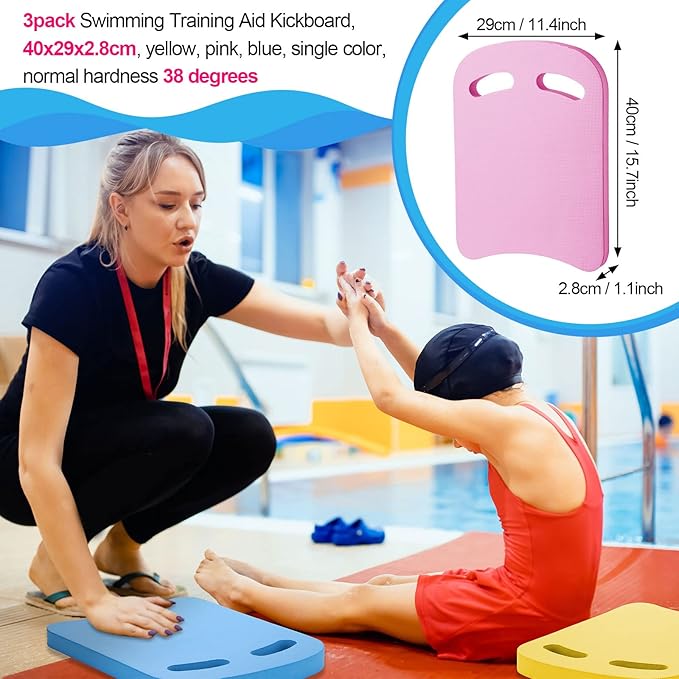 Sosation Swimming Kickboard Kids Swimming Training Kickboard Pool Swim Board for Kids Swimming Beginner Exercise