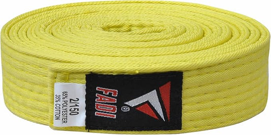 Martial Arts Belt for Karate, Judo, Aikido and Taekwondo - Durable Cotton-Polyester Blend for Adults and Kids