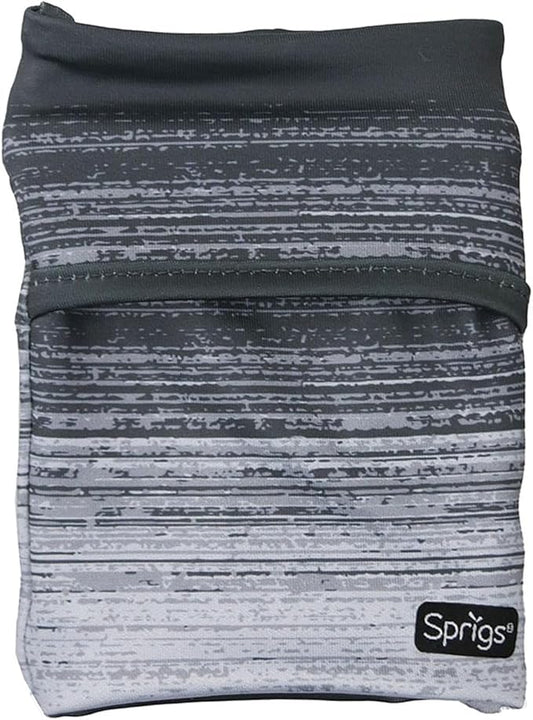 Sprigs Banjees 2 Pocket Wrist Wallet/Wrist Band/Wrist Pocket for Travel, Walking, & Running. Wallet Pouch That Holds Cash, Card, ID's, and More