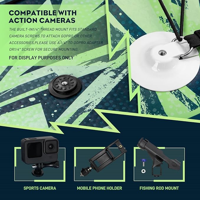 InnoExpo 11' Inflatable Stand Up Paddle Boards with Premium Accessories, Wide Stable SUP Paddle Board Design, Non-Slip Comfort Deck for Youth & Adults