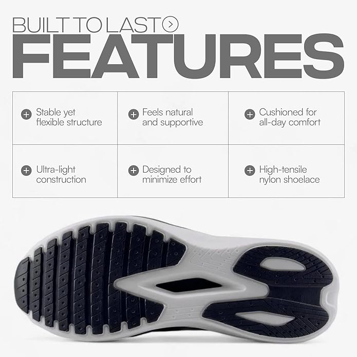 Swift Running Celer Men's Lightweight Running Shoes Comfortable Sneakers for Walking, Daily Runs, and All-Day Wear