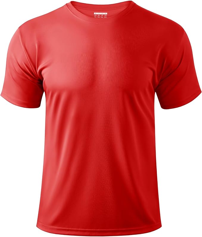 Boladeci Men's Swim Shirt Short Sleeve UPF 50+ Sun Protection SPF UV Moisture Wicking Lightweight Quick Dry Rash Guard