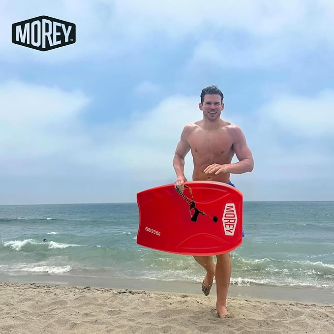 MOREY® Cruiser, The Original Bodyboard; 42.5 in Full Size Body Boards for Beach, for All Skill Levels, Engineered with HDPE Slick Bottom for Speed, Front Deck Contours for Grip (2025 Model)