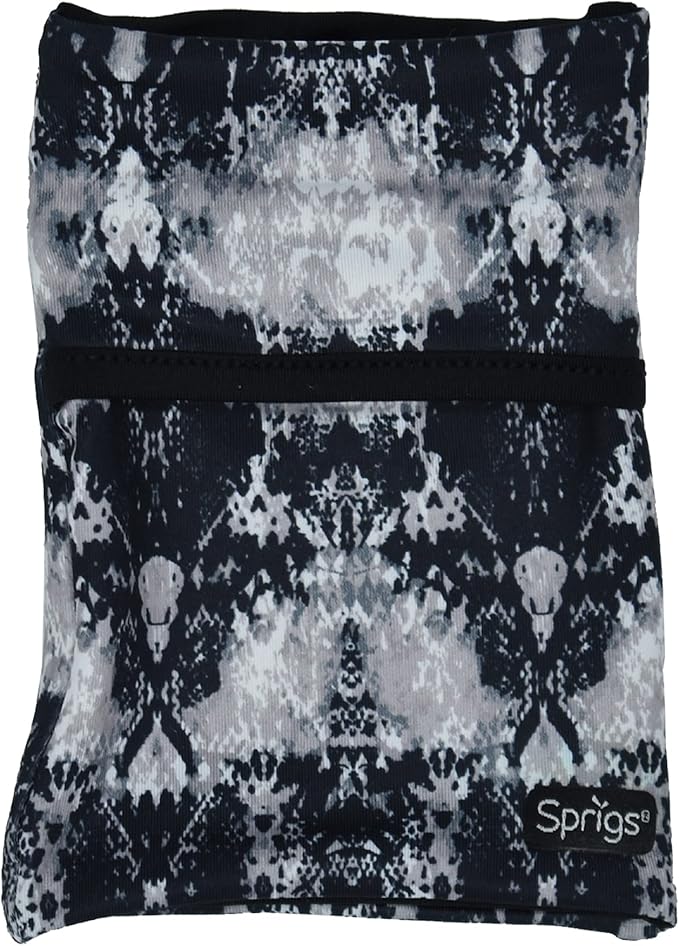 Sprigs Banjees 2 Pocket Wrist Wallet/Wrist Band/Wrist Pocket for Travel, Walking, & Running. Wallet Pouch That Holds Cash, Card, ID's, and More