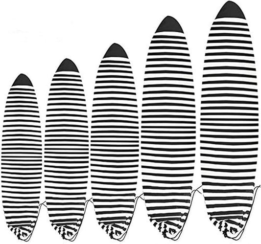 UCEDER Surfboard Sock Cover,Lightweight Stretch Board Bag for Sun Protection,Foldable Surfboard Sock Sleeve Perfect for Travel and Transportation