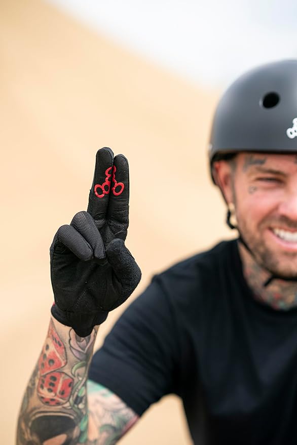 Triple Eight Exoskin Protective Gloves – Ideal for BMX and Mountain Biking