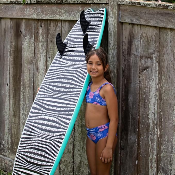 Rock-It 6' Albert Performance Fish Soft Top Surfboard Surf Board, Foam Surfboard, Kids Surfboard, Adult Surfboard, Tabla De Surf, Beginner Surfboard