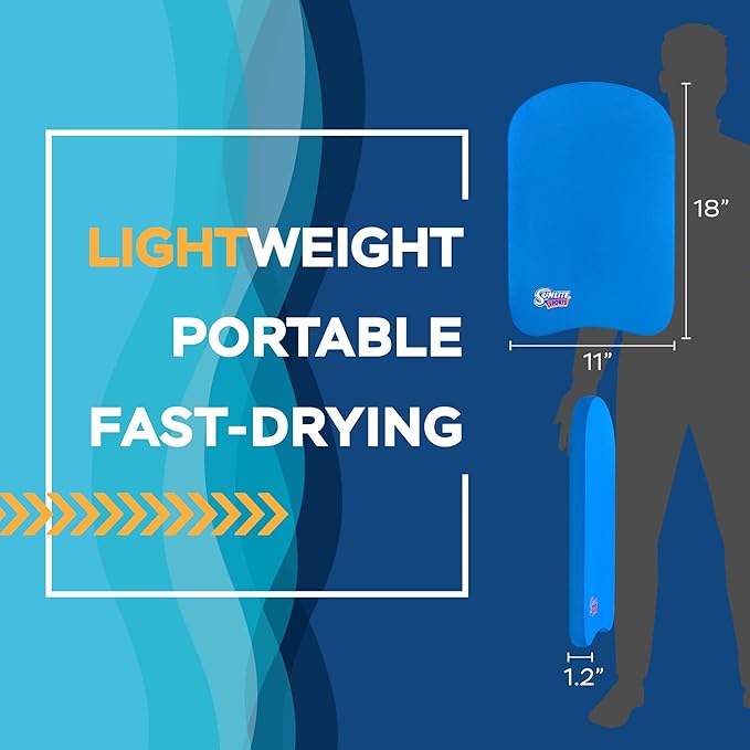 Sunlite Sports Swimming Kickboard - One Size Fits All - A Great Training Aid for Children and Adults