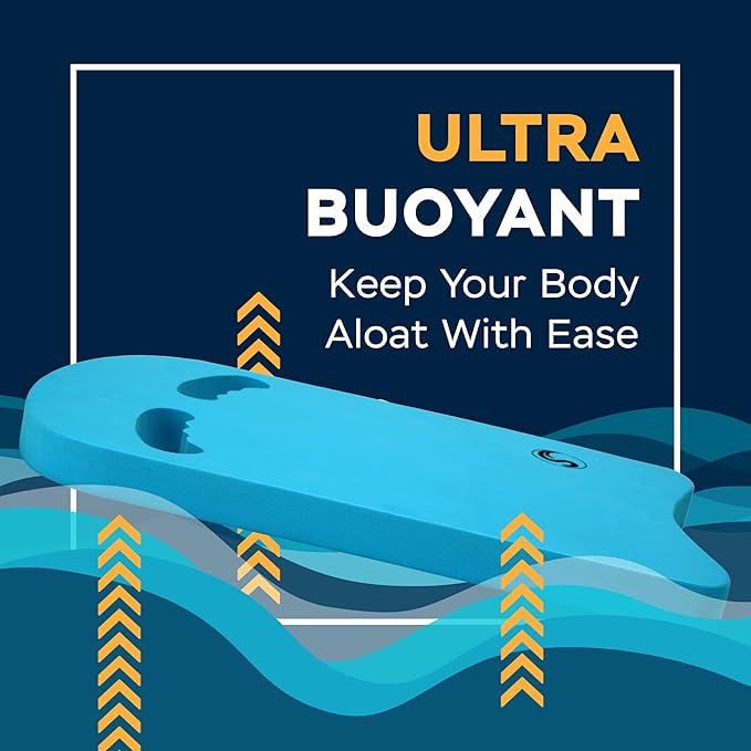 Sunlite Sports Swimming Kickboard - One Size Fits All - A Great Training Aid for Children and Adults