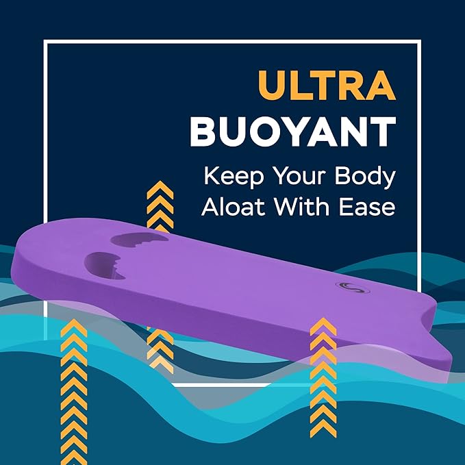 Sunlite Sports Swimming Kickboard - One Size Fits All - A Great Training Aid for Children and Adults