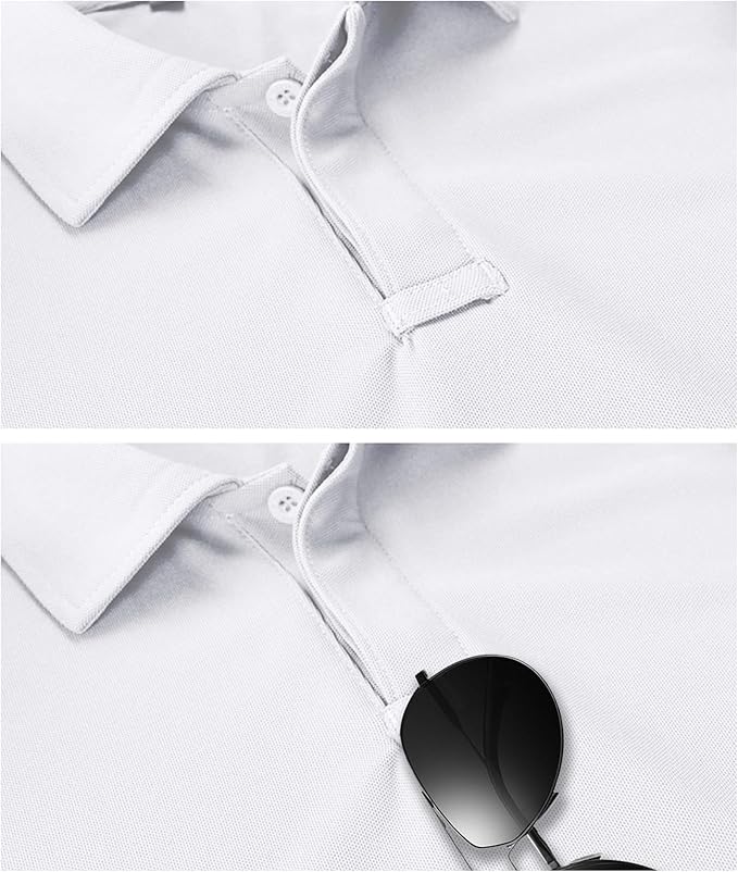 SCODI Mens Polo Shirts Performance Short Sleeve Tactical Shirts Athletic Golf Shirt for Men Daily Casual Collared T-Shirt