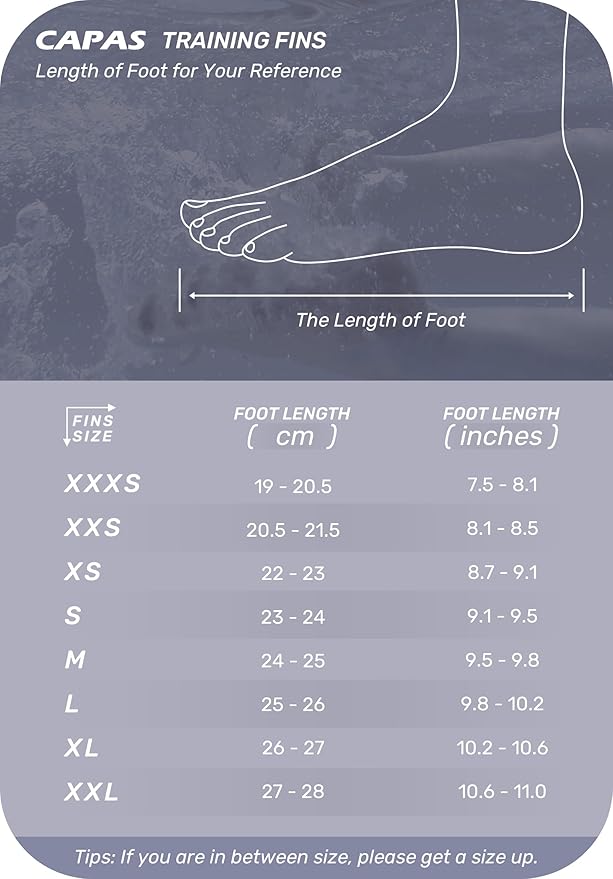 CAPAS Swim Training Fins Comfortable Silicone Lap Swimming Short Blade Floating Flippers with Mesh Bag for Adult Men Women Build Leg Strength